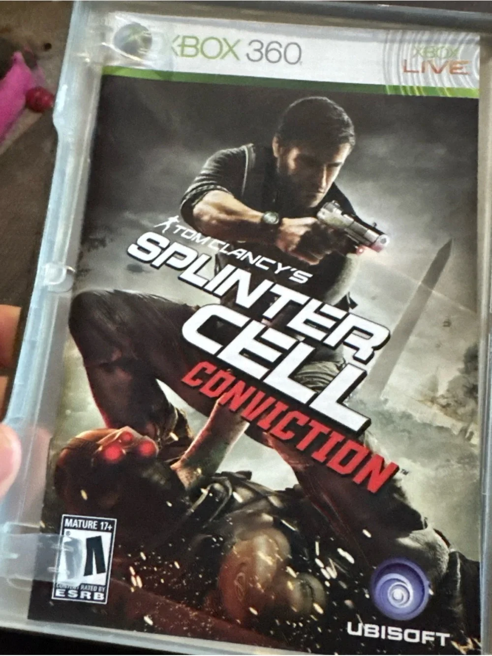 Splinter Cell: Conviction (Xbox 360) Collector's Steelbook CIB (No Slip Cover)
